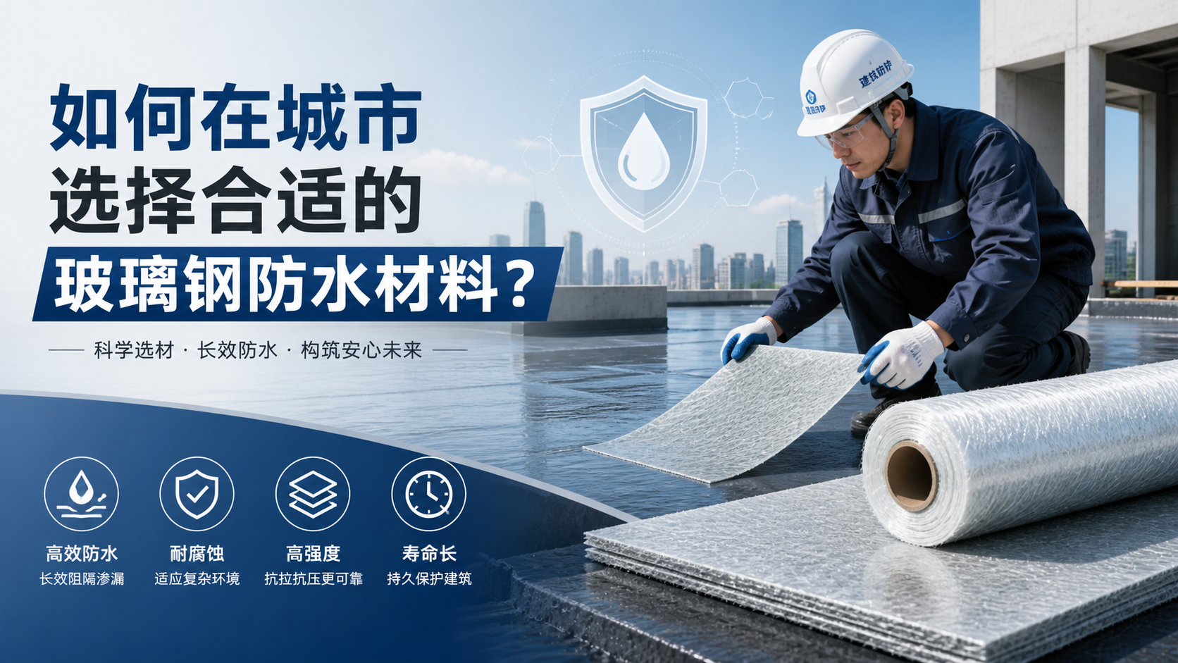 如何在大连选择合适的玻璃钢防水材料?